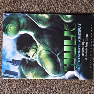 Hulk The Illustrated Screenplay, a new market pictorial movie book